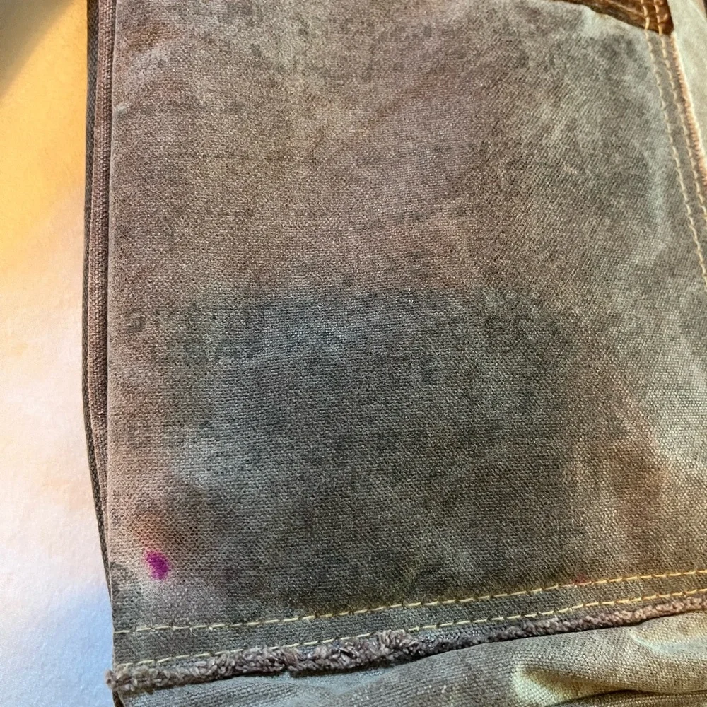 Stylish Brown and Gray Crossbody Bag - Picture 11 of 11